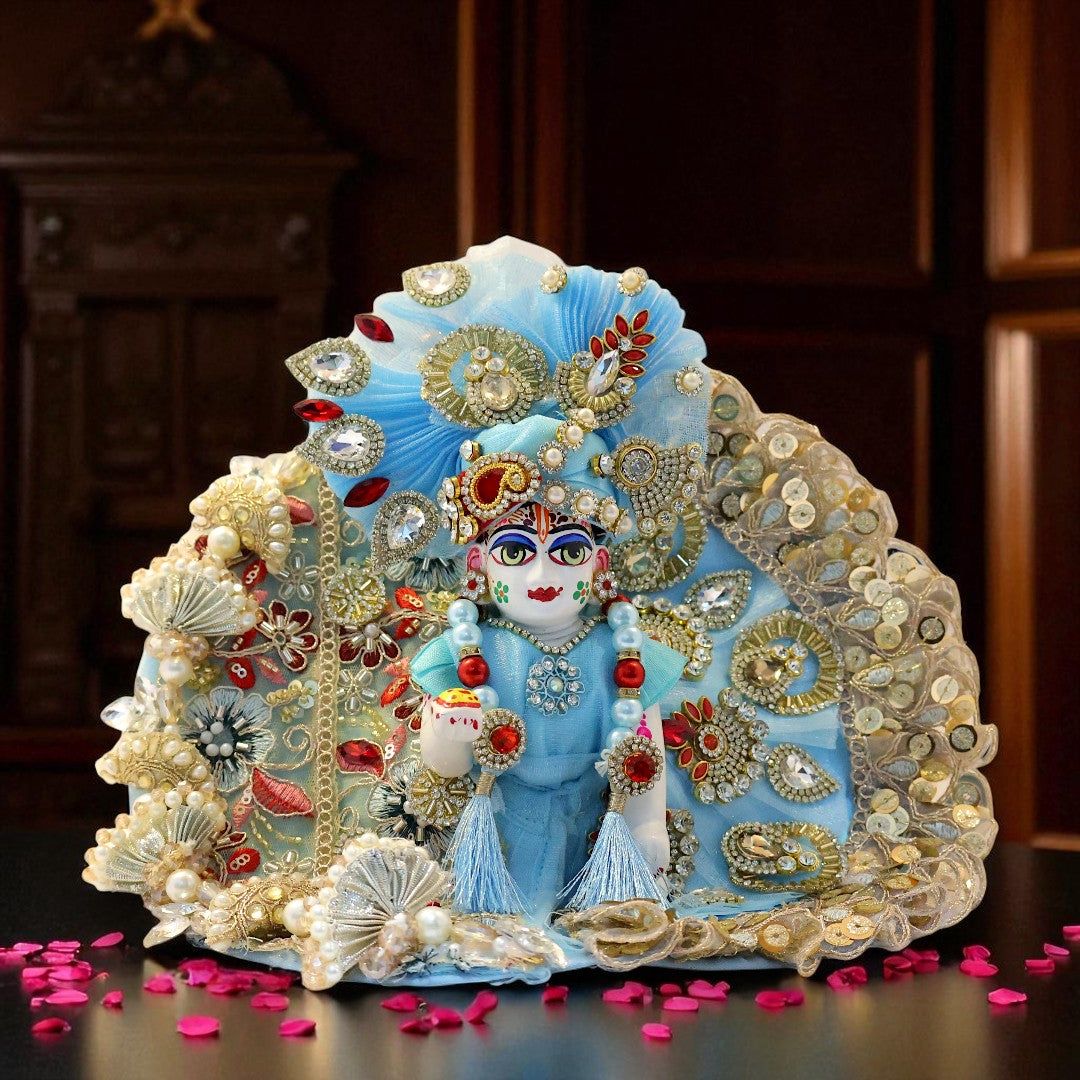 Laddu Gopal Premium Poshak - Divine Krishna Attire