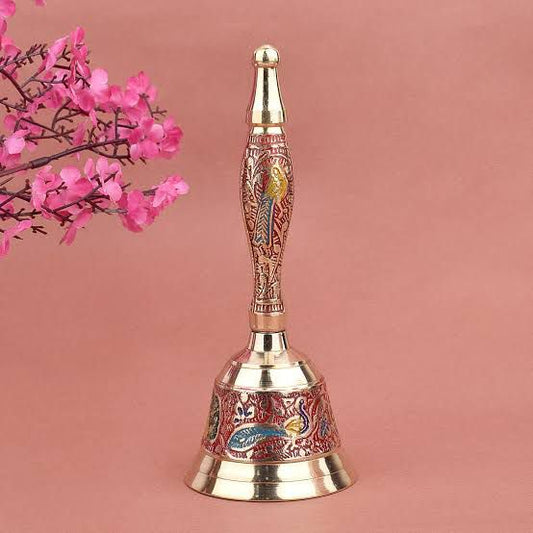 Traditional Brass Ghanti - Sacred Temple Bell