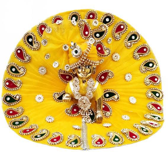 Laddu Gopal Premium Poshak - Divine Krishna Attire
