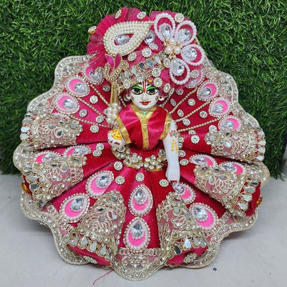 Laddu Gopal Premium Poshak - Divine Krishna Attire