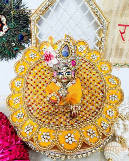 Laddu Gopal Premium Poshak - Divine Krishna Attire