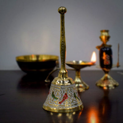Traditional Brass Ghanti - Sacred Temple Bell